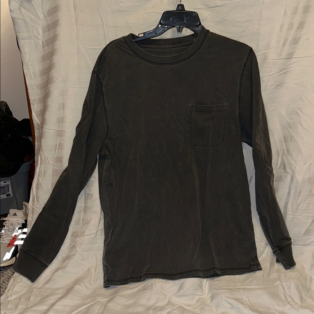 Goodfellow & Co Men's Charcoal Long Sleeve Tee